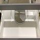 Stella Polare Мебель для ванной Корделия 120 L под стиральную машину белая/серая матовая – картинка-17